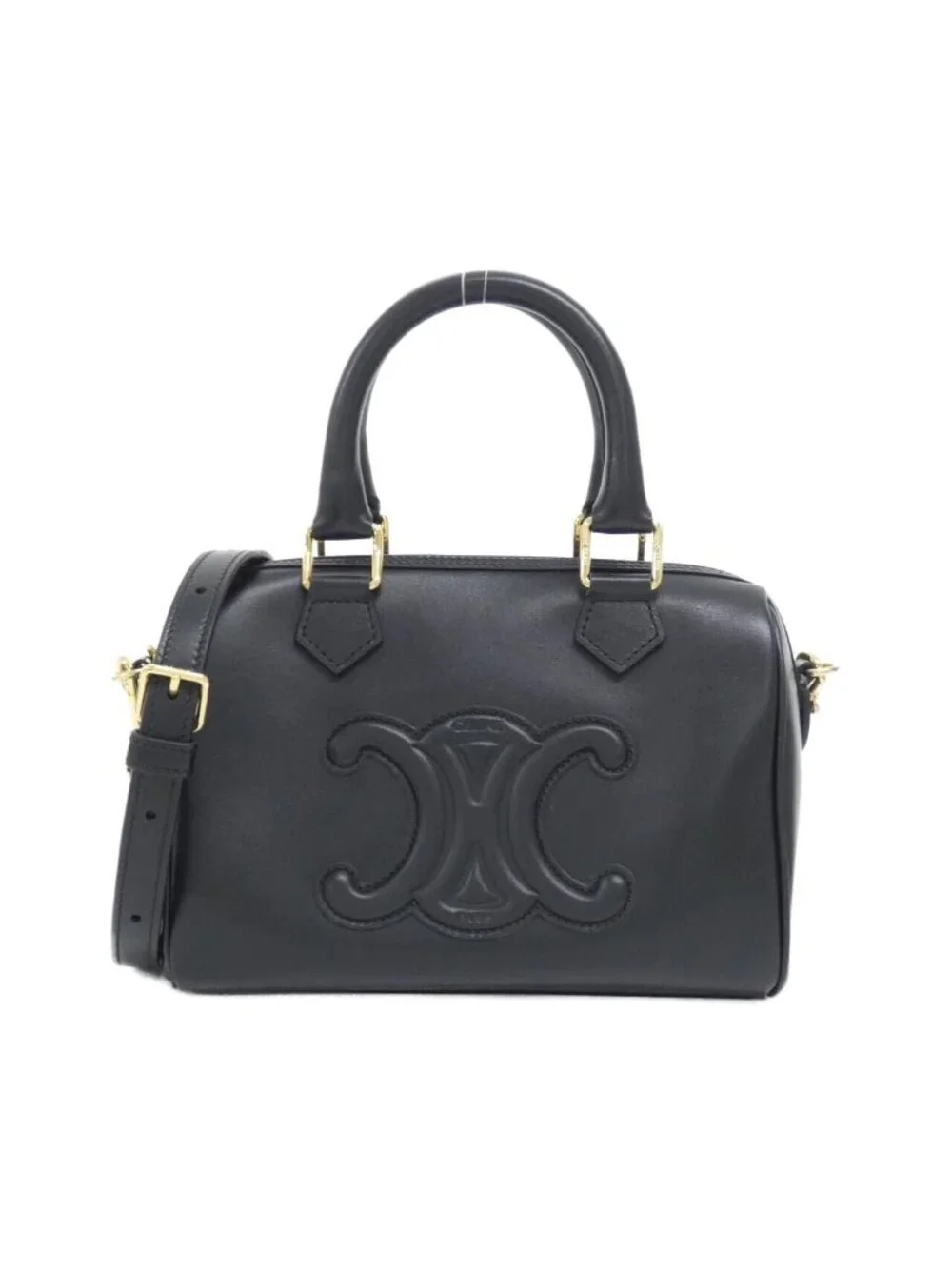 Celine Small Boston Cuir Triomphe Bag